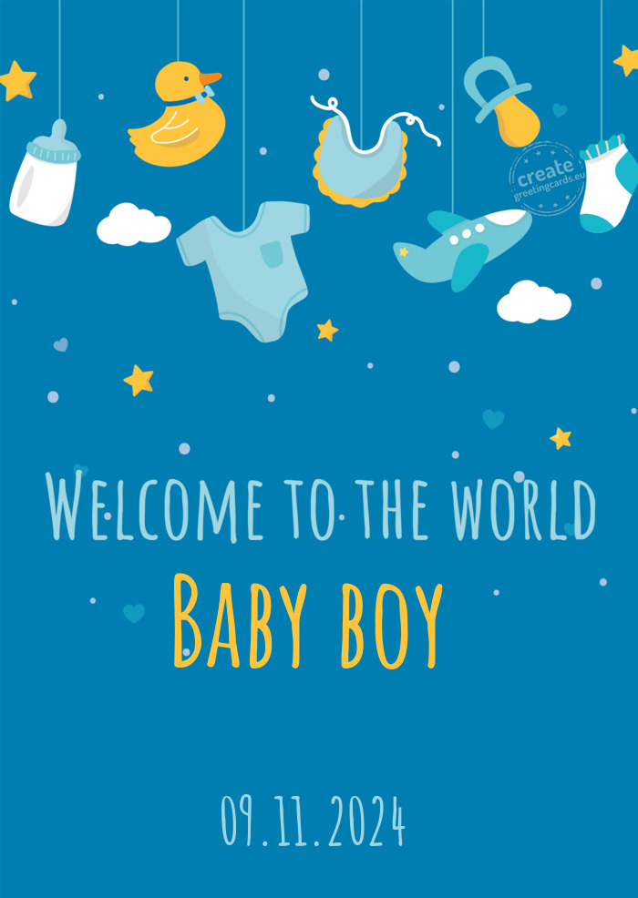 Baby boy 09.11.2024