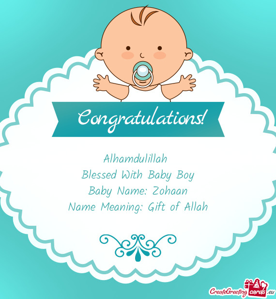 Baby Name: Zohaan