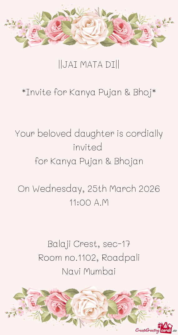 Balaji Crest, sec-17