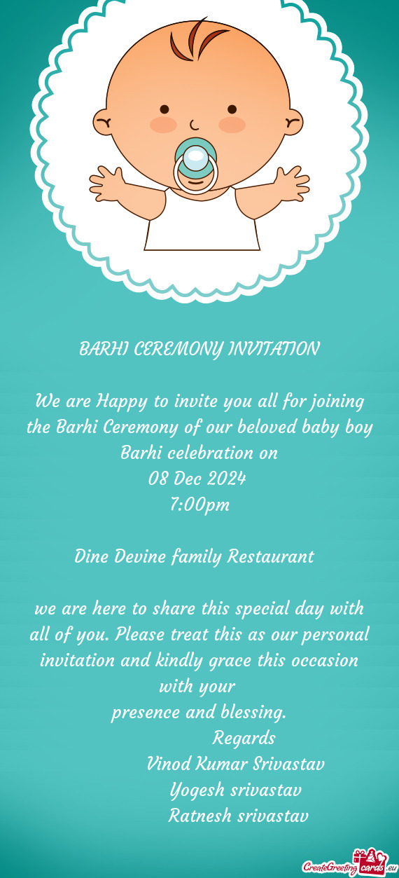 Barhi celebration on