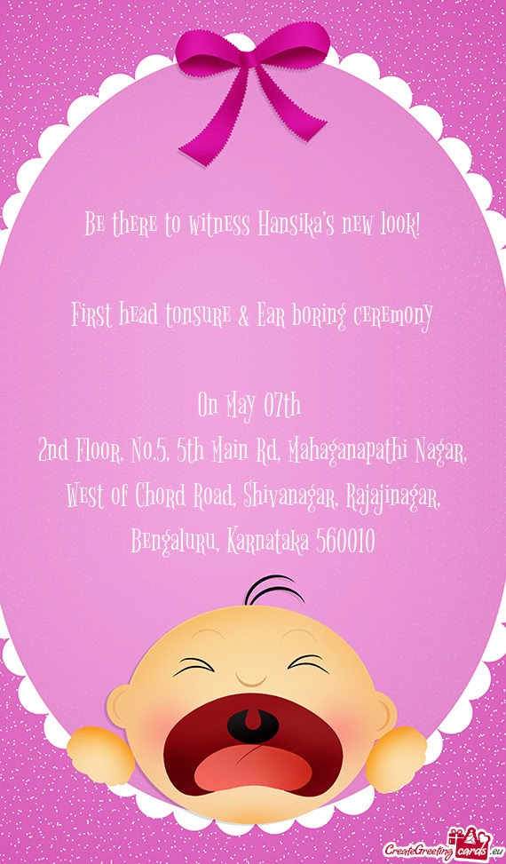 Be there to witness Hansika’s new look