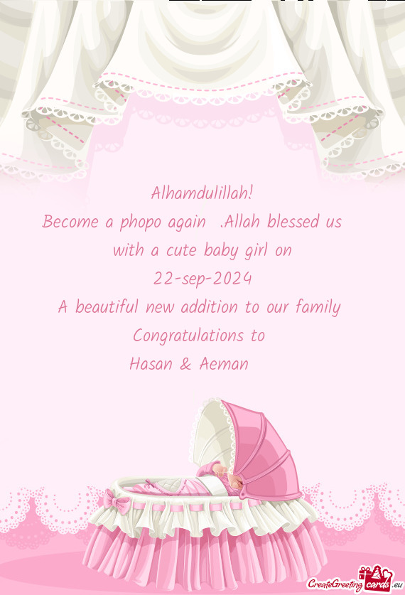 Become a phopo again🥰.Allah blessed us 😇