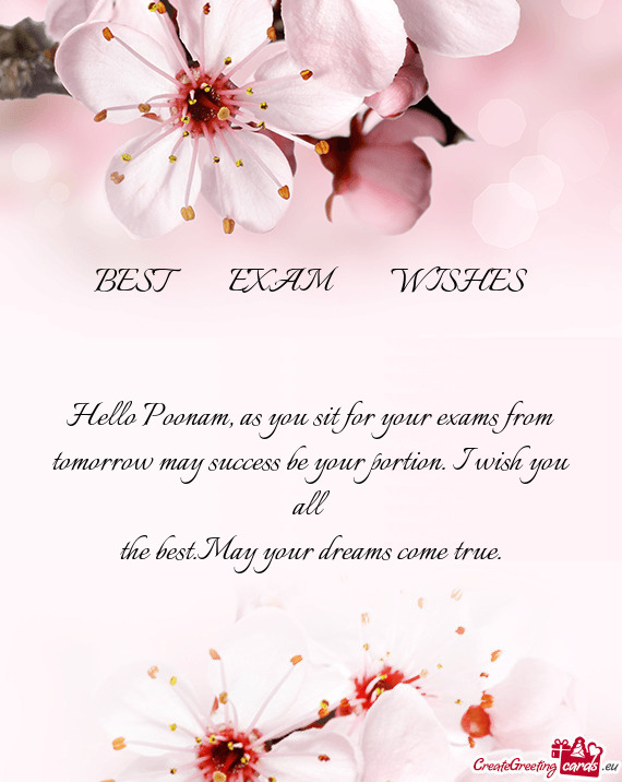 BEST _ EXAM _ WISHES