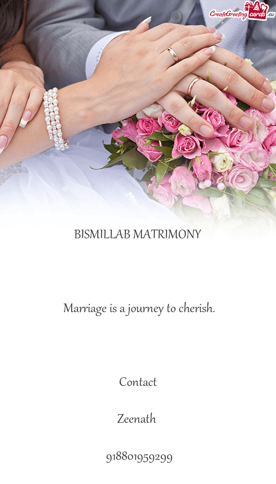 BISMILLAB MATRIMONY