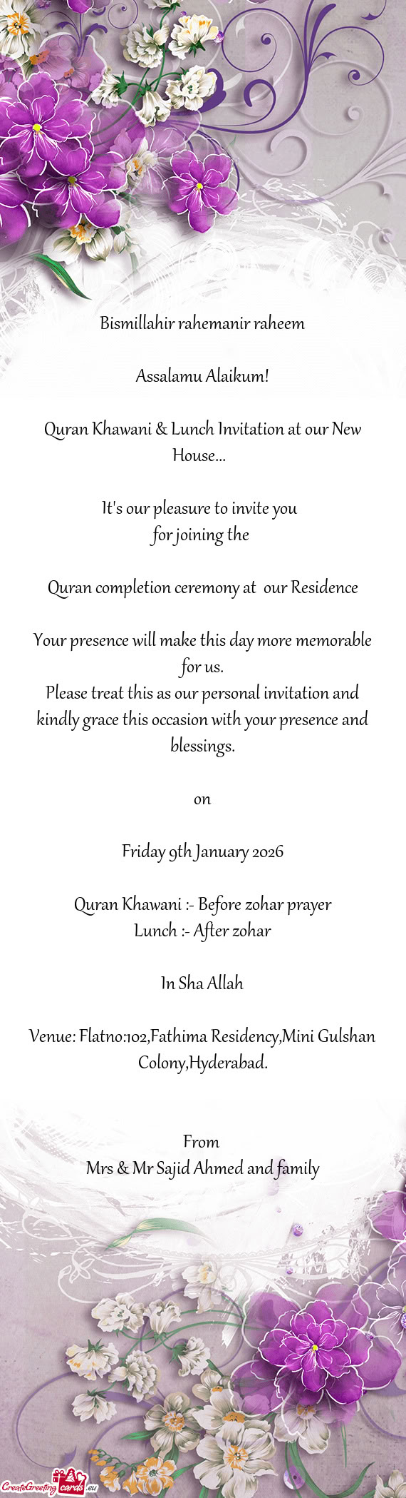 Bismillahir rahemanir raheem