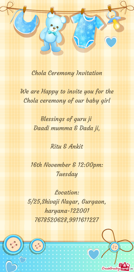 Blessings of guru ji