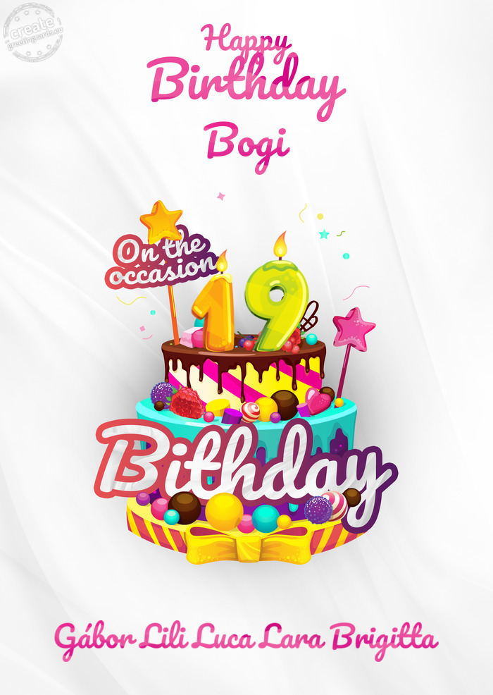 Bogi Gábor Lili Luca Lara Brigitta 19