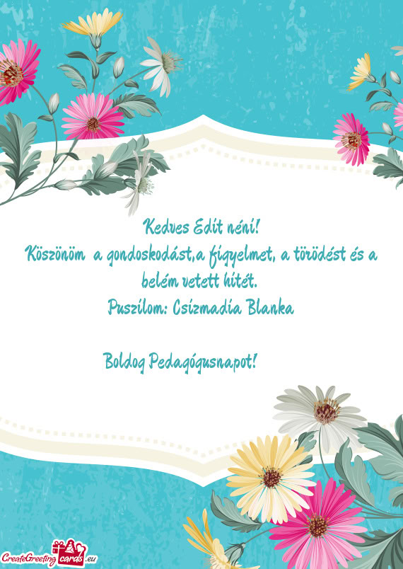 Boldog Pedagógusnapot!❤️