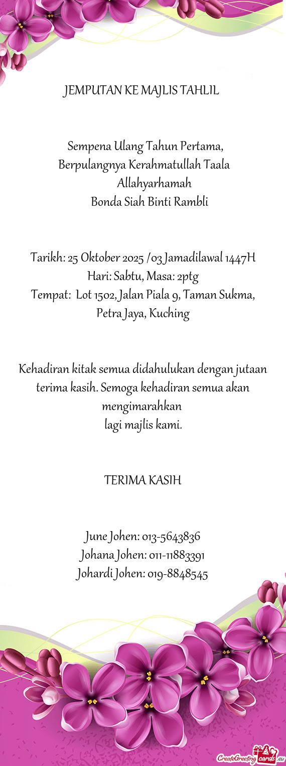 Bonda Siah Binti Rambli