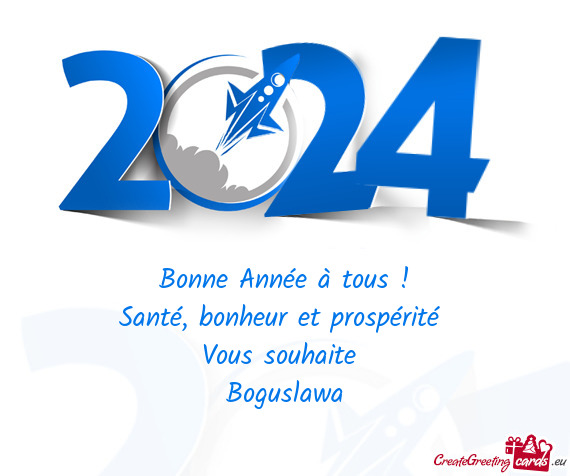 Bonne Année à tous