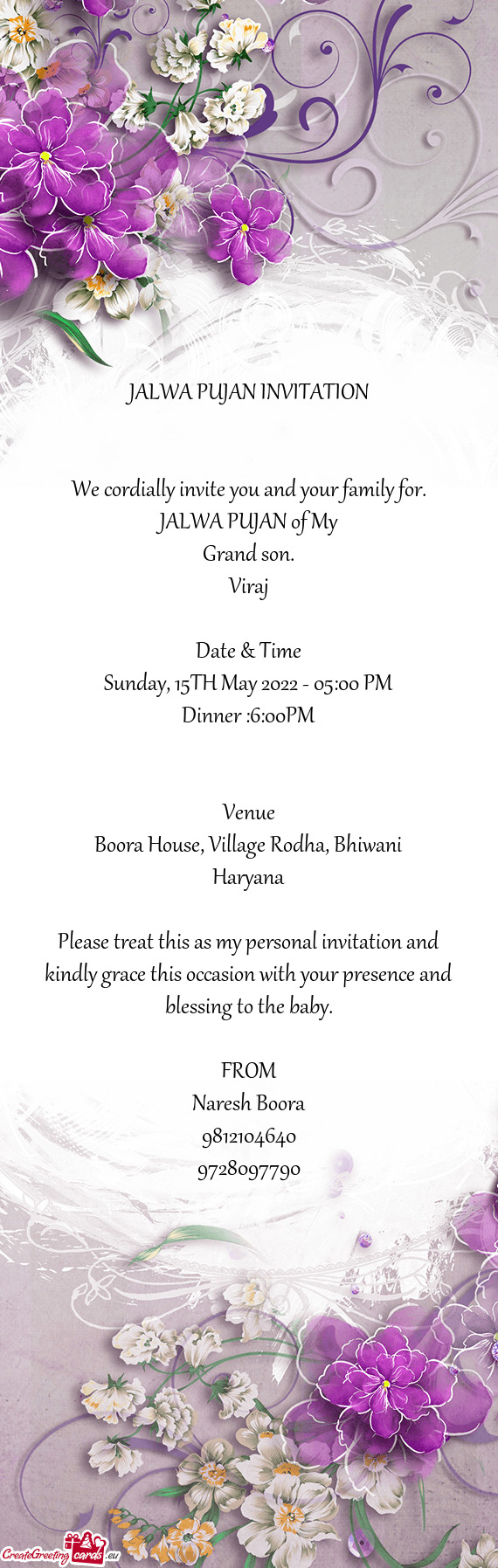 Boora House, Village Rodha, Bhiwani