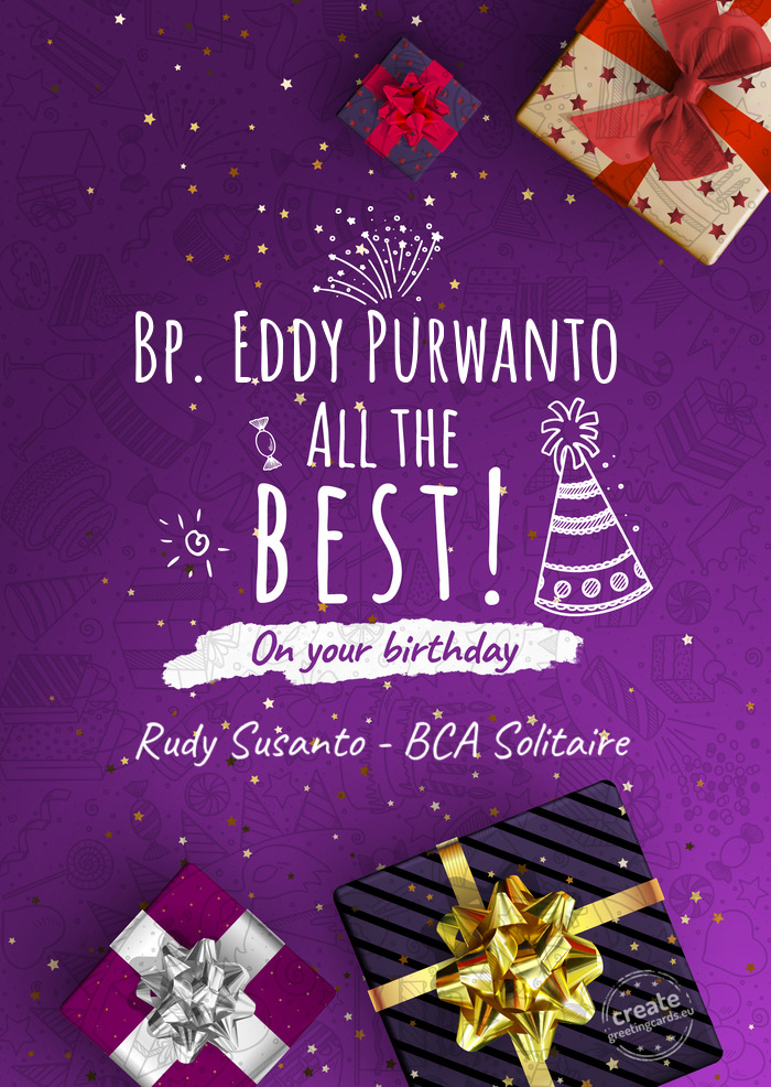 Bp. Eddy Purwanto