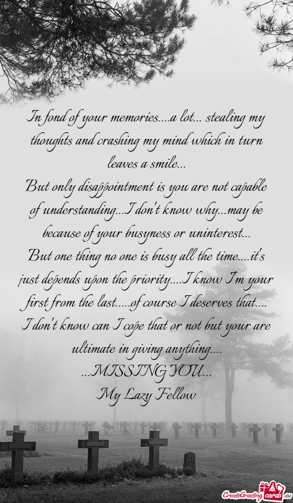 But one thing no one is busy all the time....it's just depends upon the priority....I know I'm your