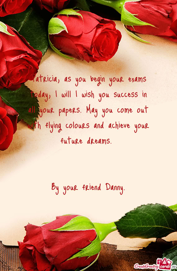 By your friend Danny