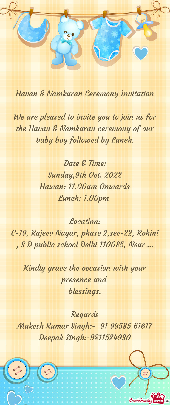 C-19, Rajeev Nagar, phase 2,sec-22, Rohini , S D public school Delhi 110085, Near