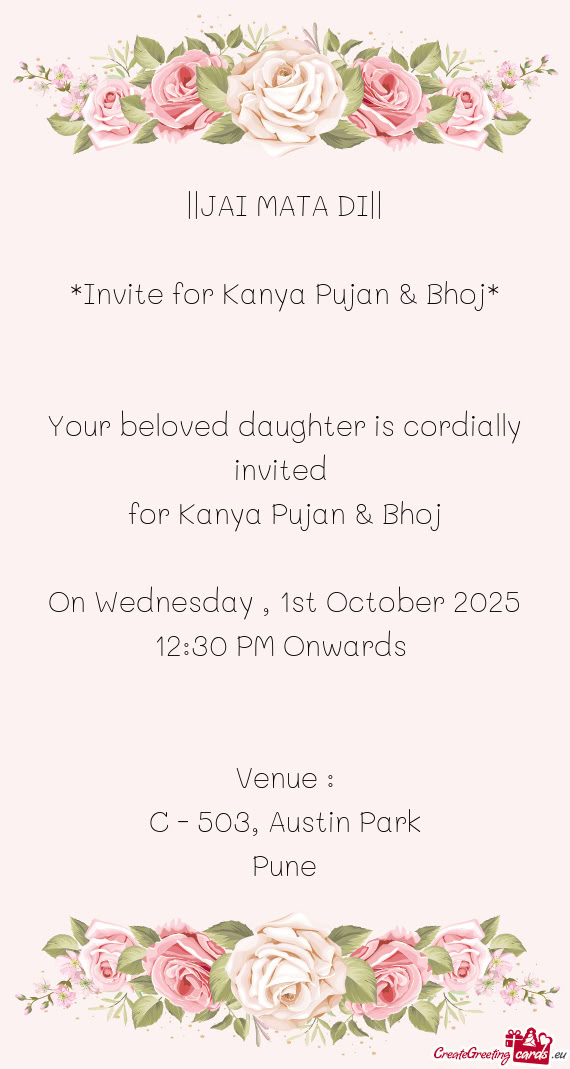 C - 503, Austin Park