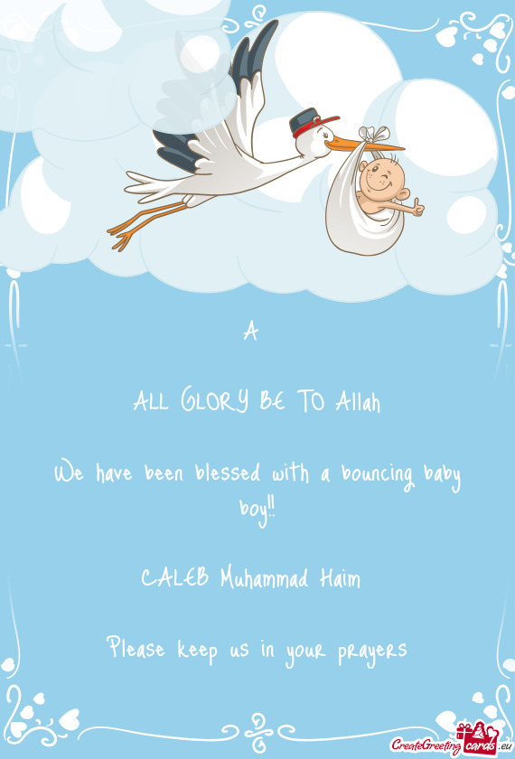 CALEB Muhammad Haim