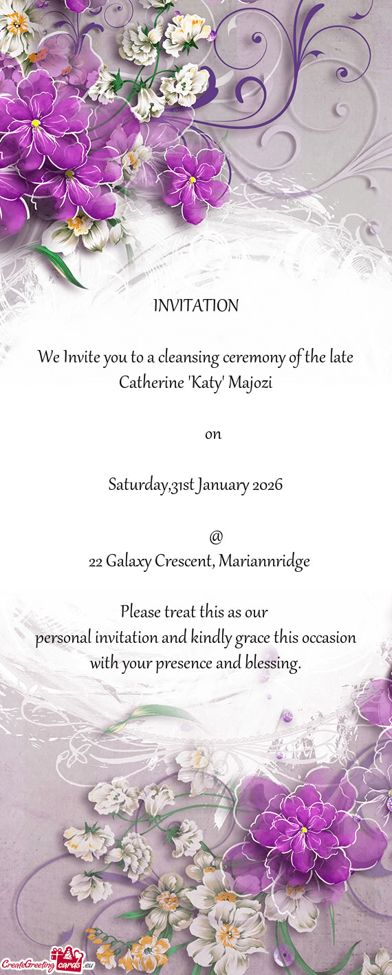 Catherine 'Katy' Majozi