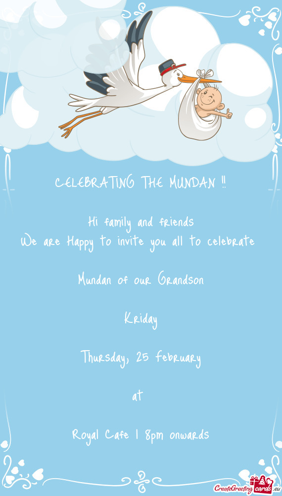 CELEBRATING THE MUNDAN