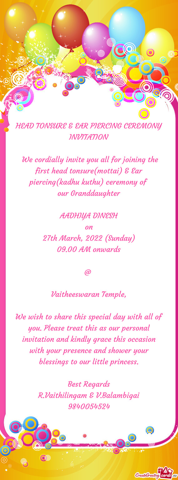 Ceremony of