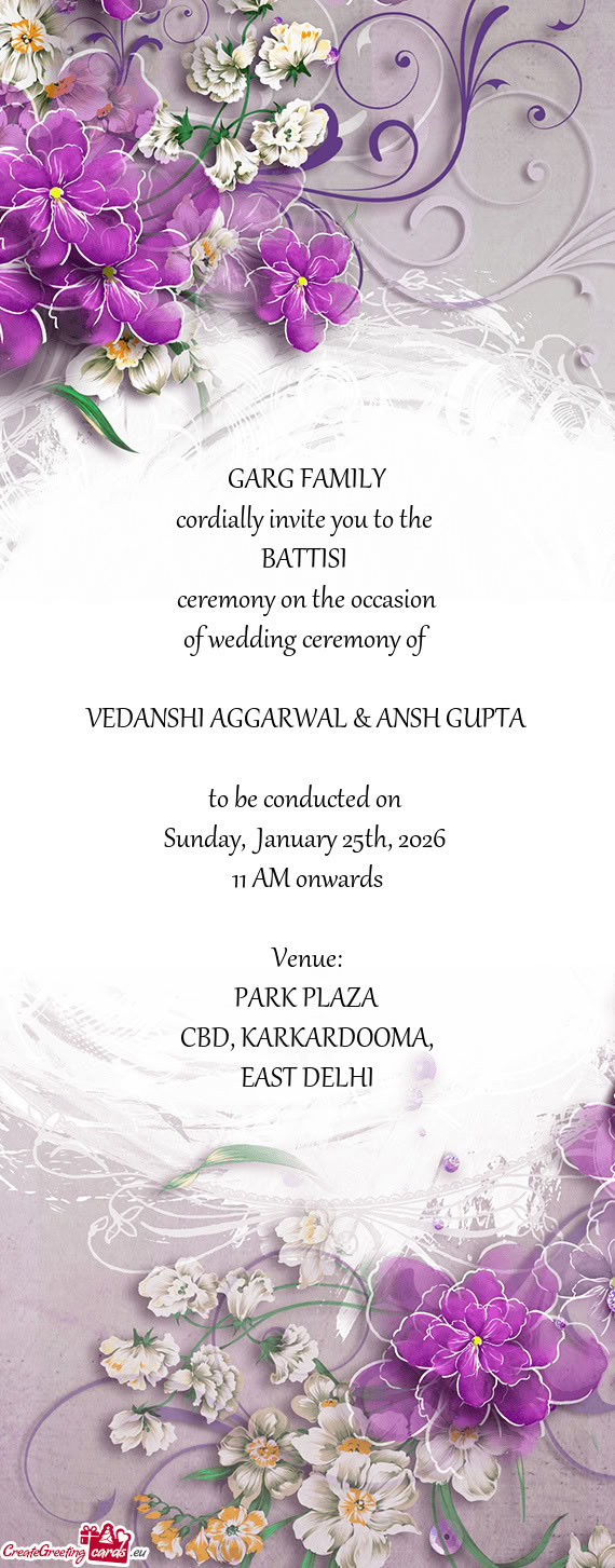 Ceremony on the occasion