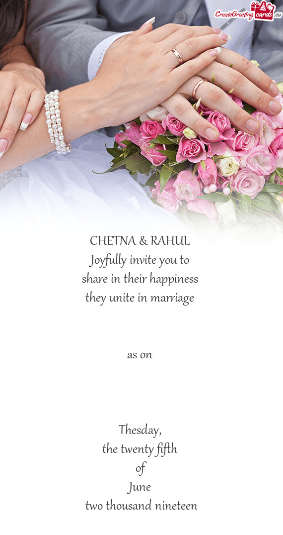 CHETNA & RAHUL