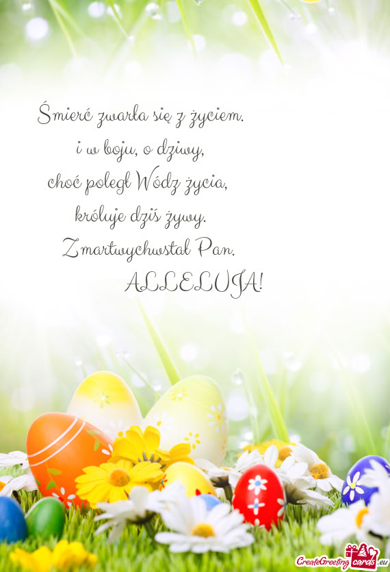 Choć poległ Wódz życia