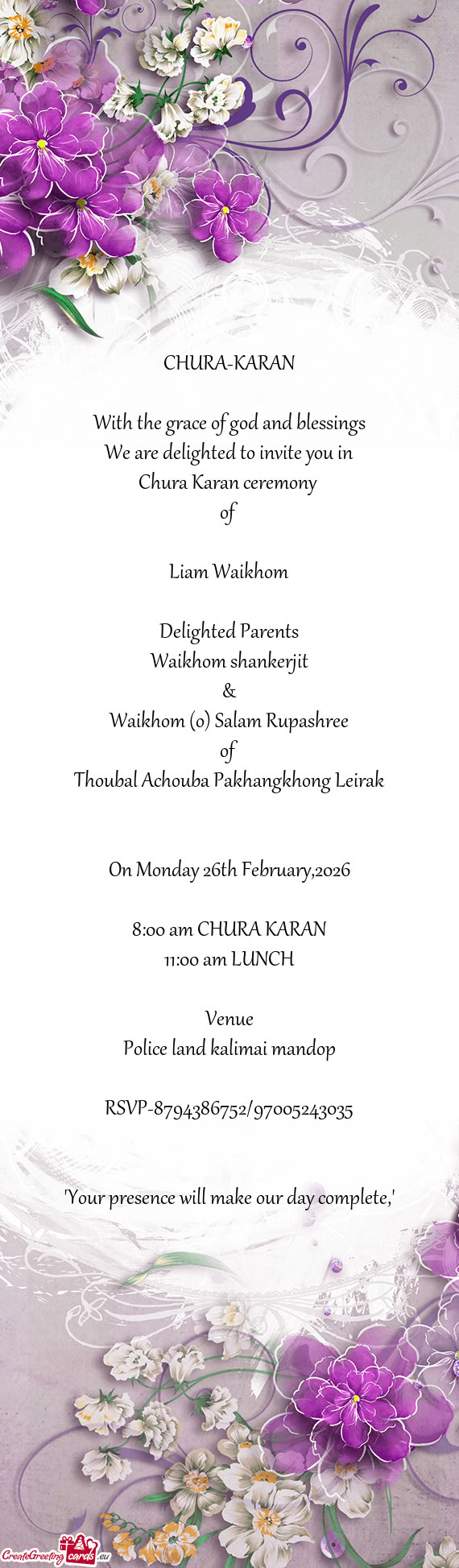 Chura Karan ceremony