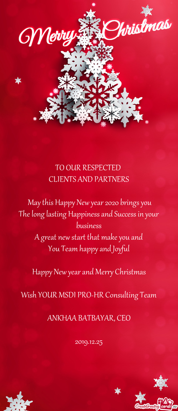 CLIENTS AND PARTNERS