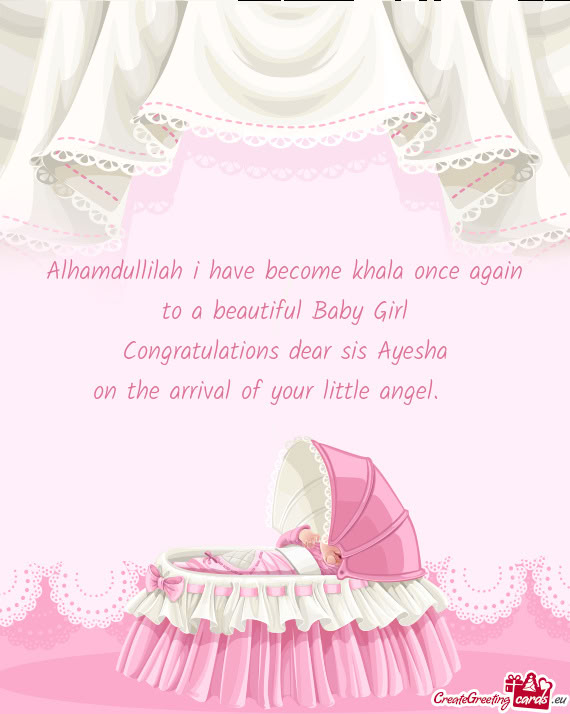 Congratulations dear sis Ayesha