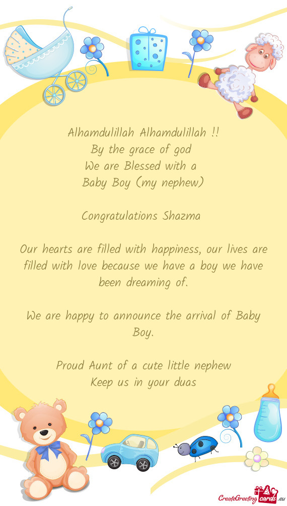 Congratulations Shazma