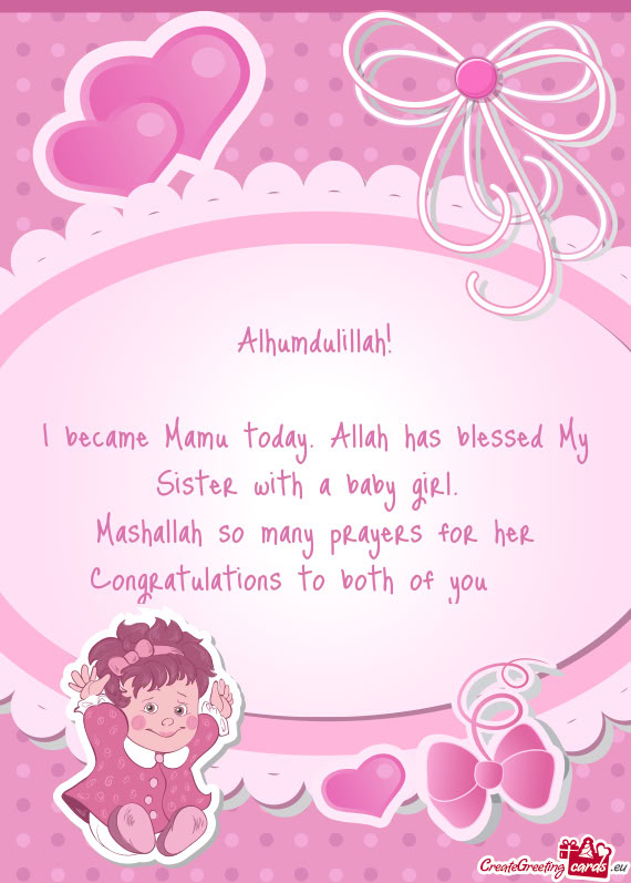 Congratulations to both of you🎉😇