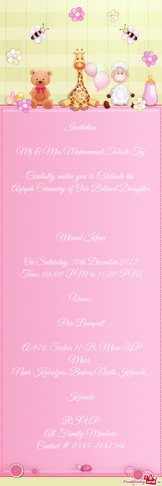 Cordially invites you to Celebrate the