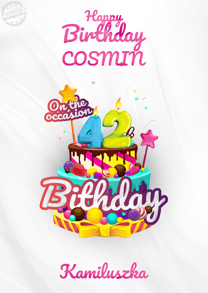 COSMIN Kamiluszka 42