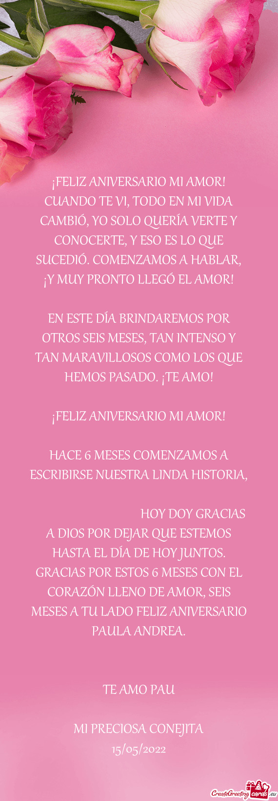 CUANDO TE VI, TODO EN MI VIDA CAMBIÓ, YO SOLO QUERÍA VERTE Y CONOCERTE, Y ESO ES LO QUE SUCEDIÓ