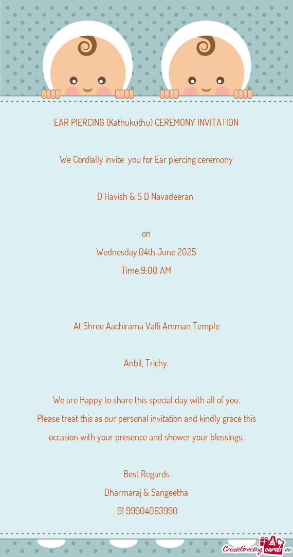 D Havish & S D Navadeeran