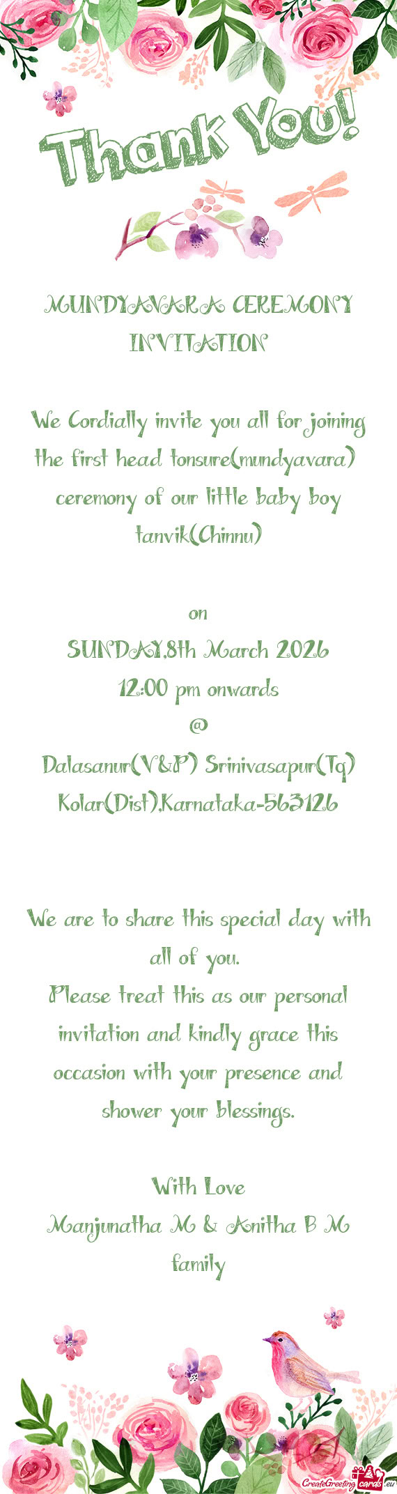 Dalasanur(V&P) Srinivasapur(Tq) Kolar(Dist),Karnataka-563126