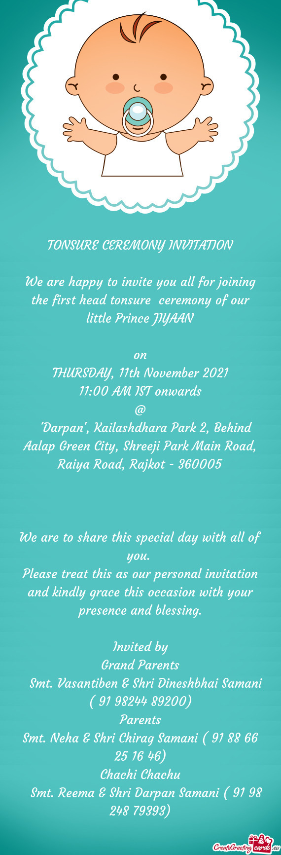 "Darpan", Kailashdhara Park 2, Behind Aalap Green City, Shreeji Park Main Road, Raiya Road, Rajko