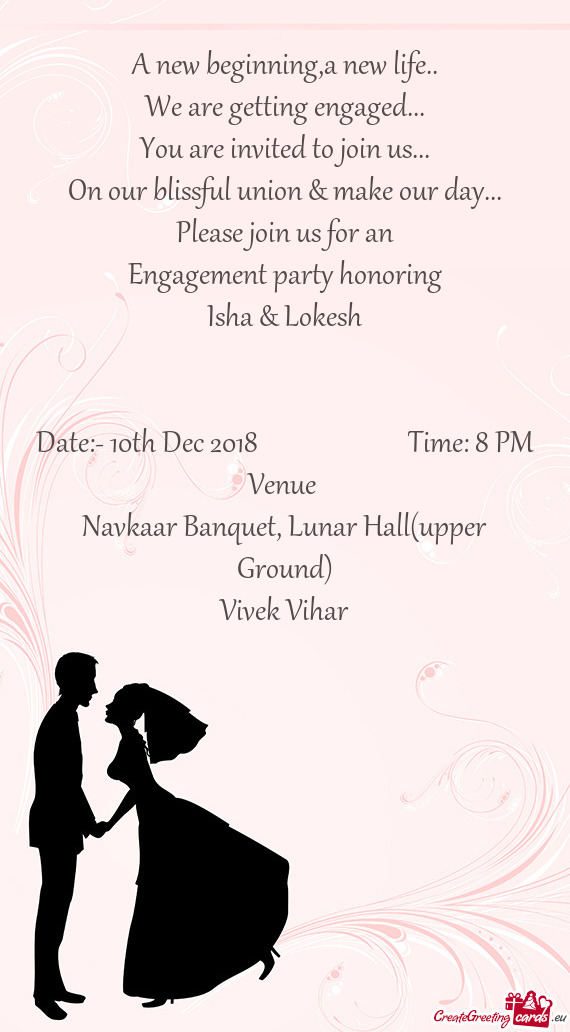 Date:- 10th Dec 2018       Time: 8 PM