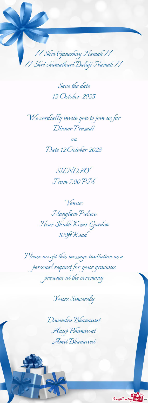 Date 12 October 2025