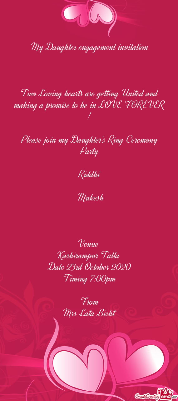 Date 23rd October 2020