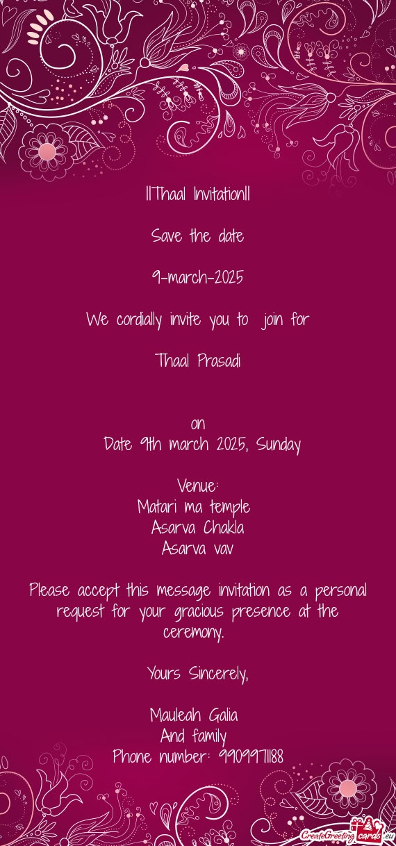 Date 9th march 2025, Sunday