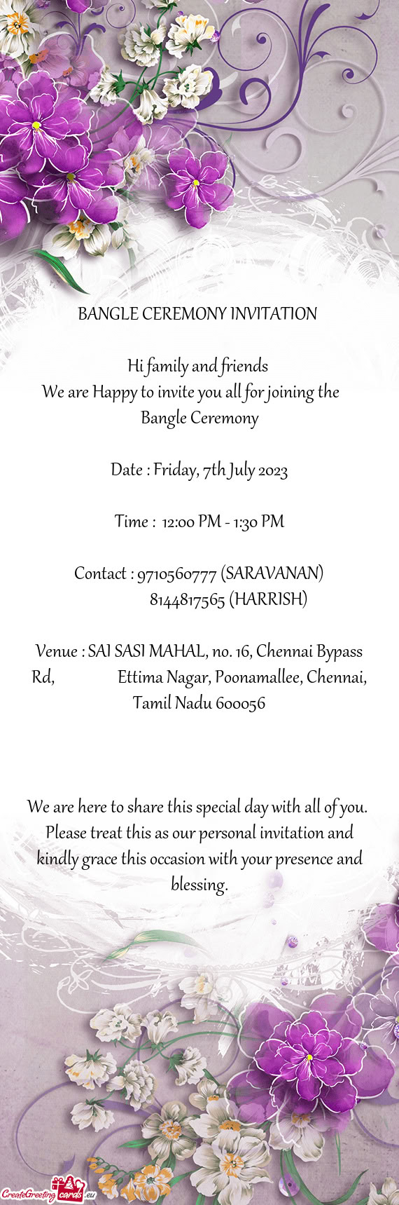 Date : Friday, 7th July 2023