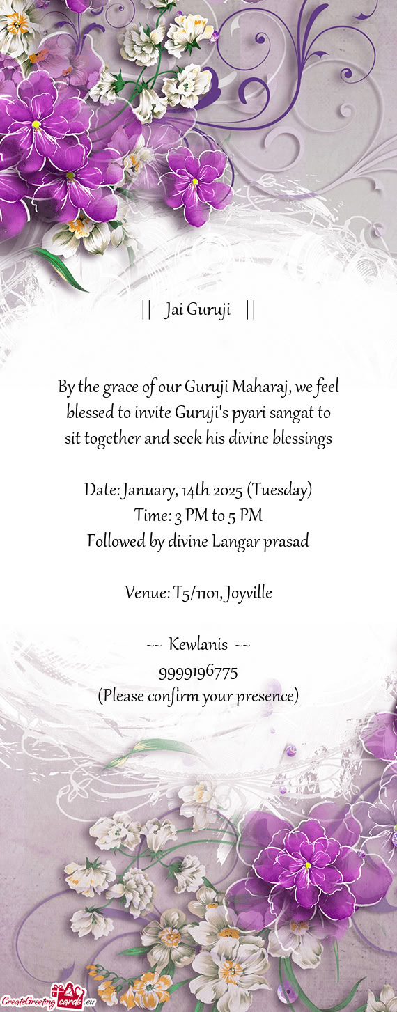 Date: January, 14th 2025 (Tuesday)