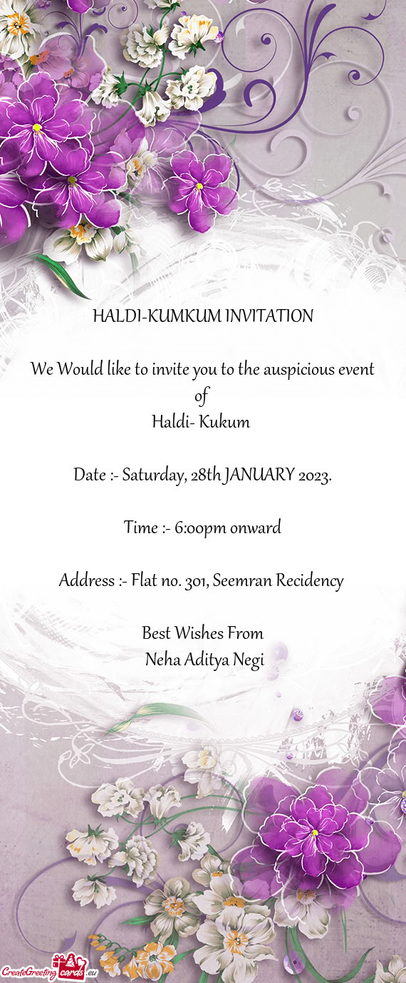 Date :- Saturday, 28th JANUARY 2023