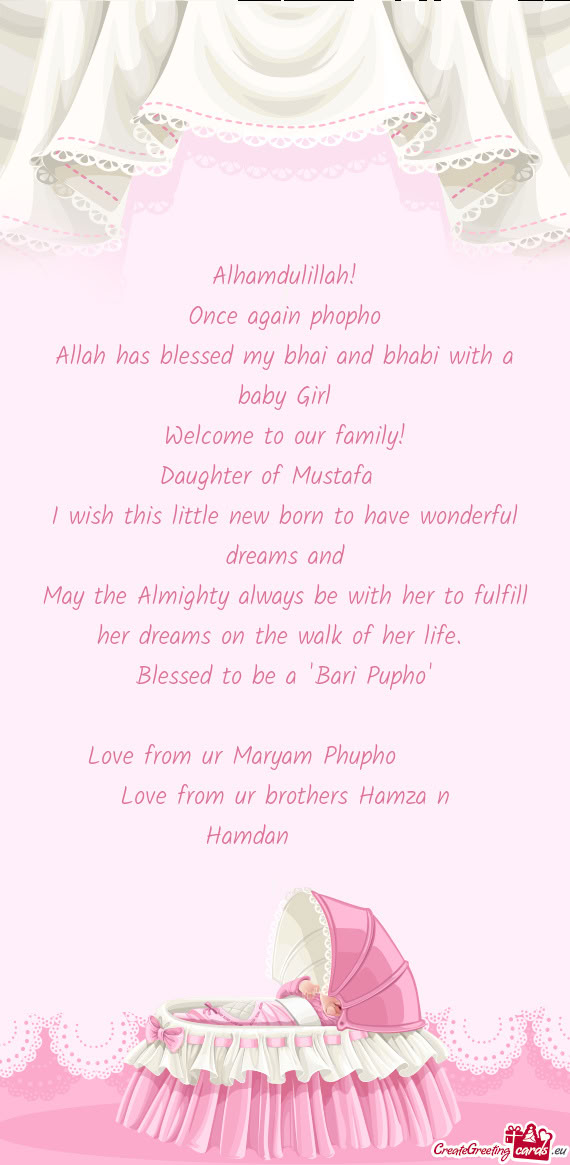 Daughter of Mustafa❤️