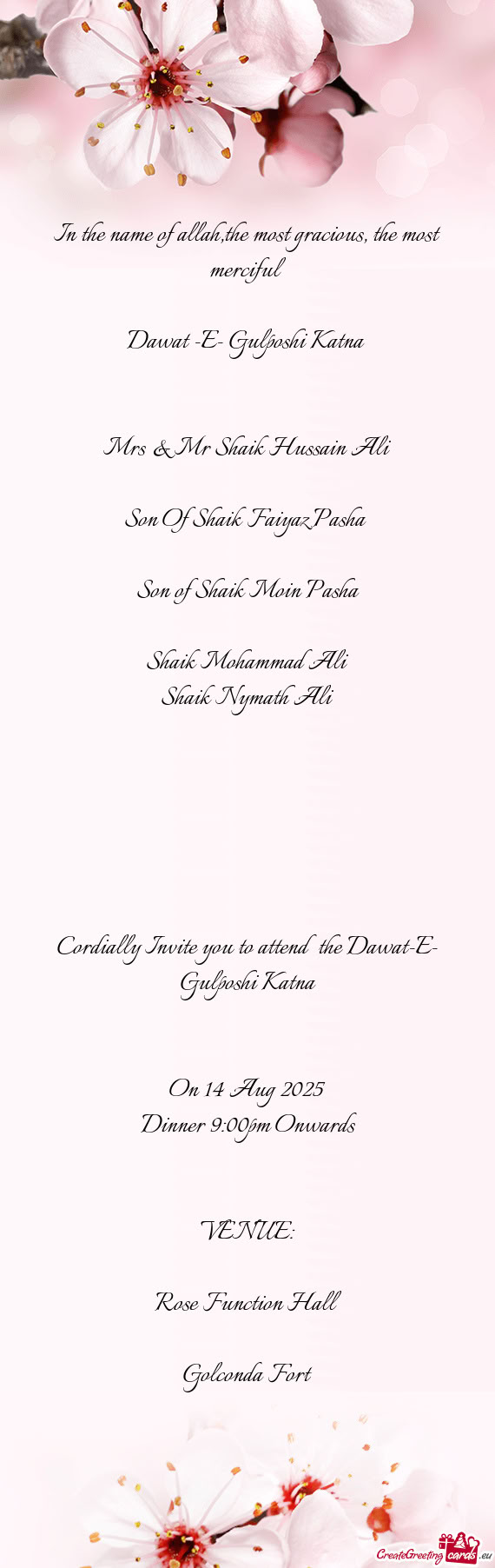 Dawat -E- Gulposhi Katna