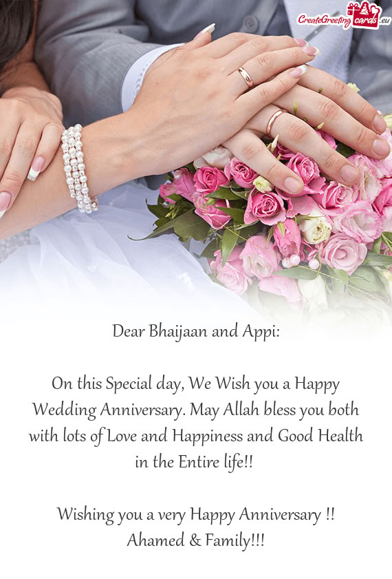 Dear Bhaijaan and Appi