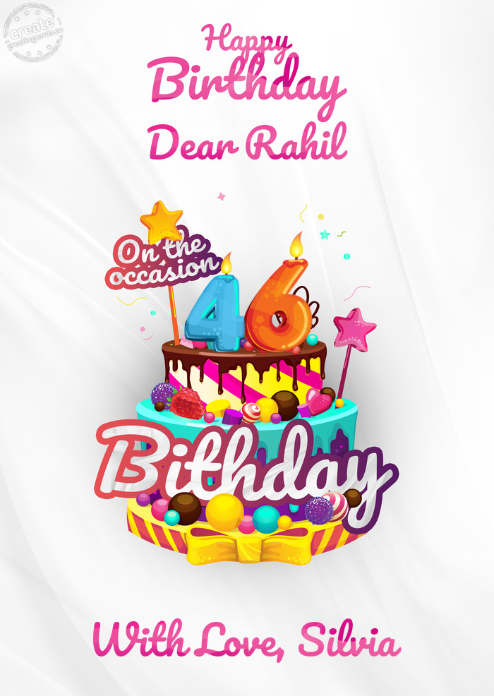 Dear Rahil With Love