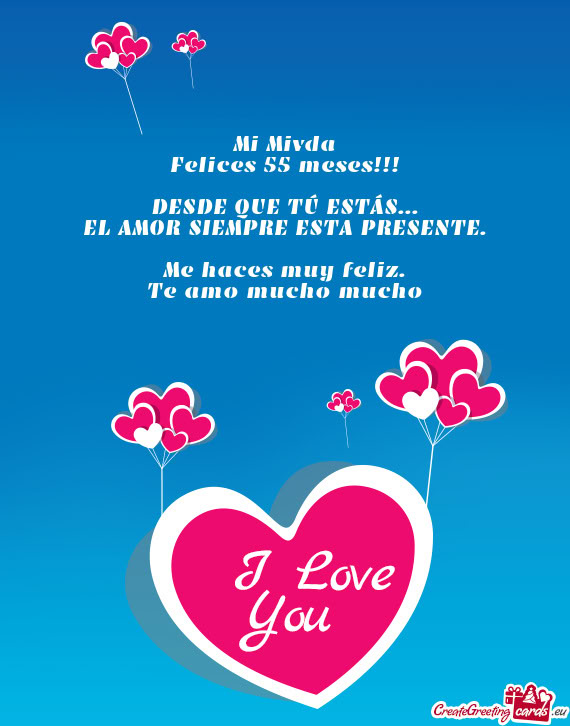 DESDE QUE TÚ ESTÁS